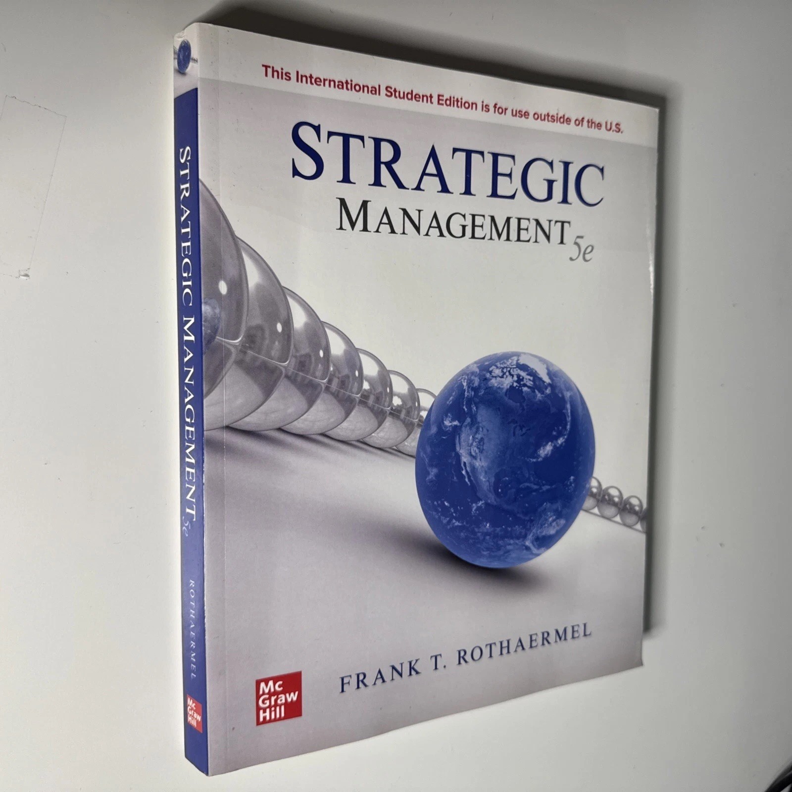Strategic Management 5th Ed Frank T Rothaermel McGraw Hill Paperback Textbook 5e
