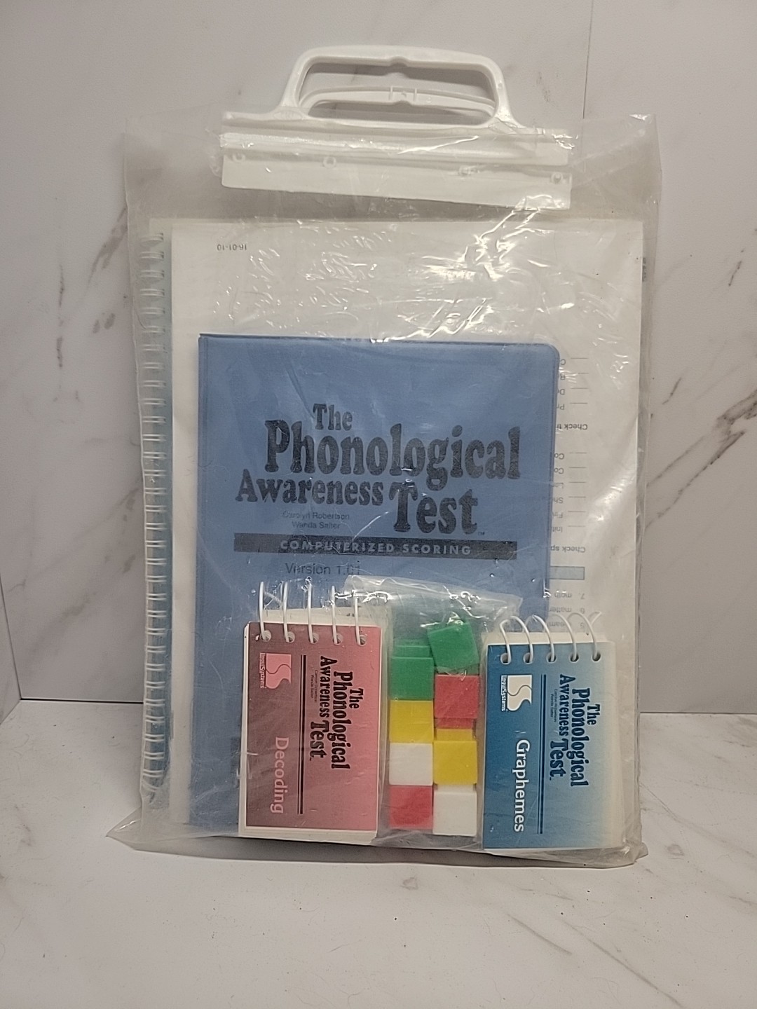 The Phonological Awareness Test Speech/Language Pathology Evaluation Ages 5-9