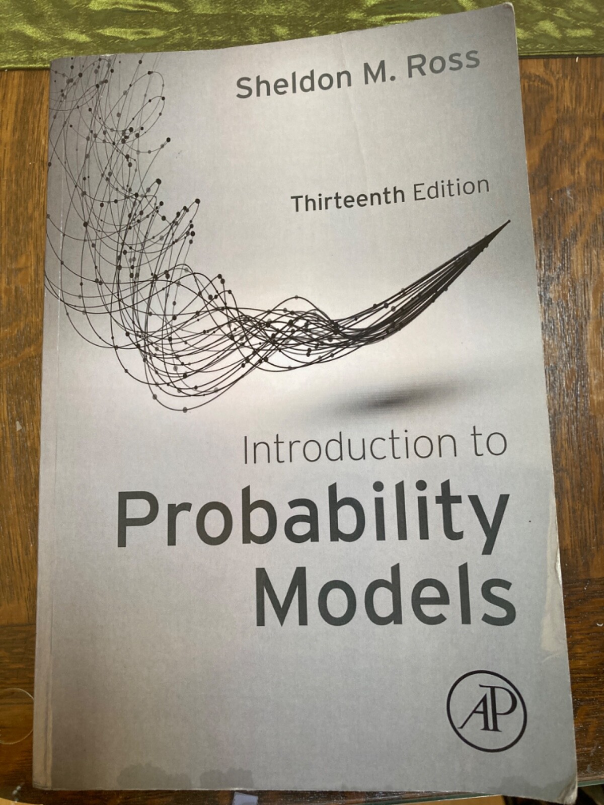 Intro’ to Probability Models, Paperback by Ross, Sheldon,M – 13th Ed – pre-owned
