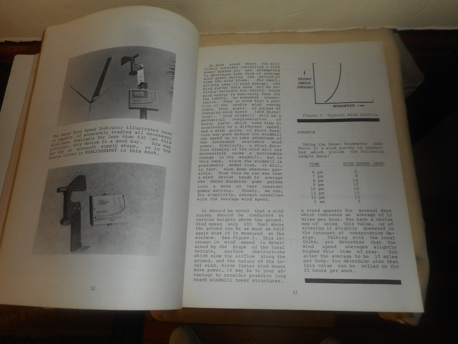 SIMPLIFIED WIND POWER SYSTEMS for EXPERIMENTERS JACK PARK 1975 Paperback Book
