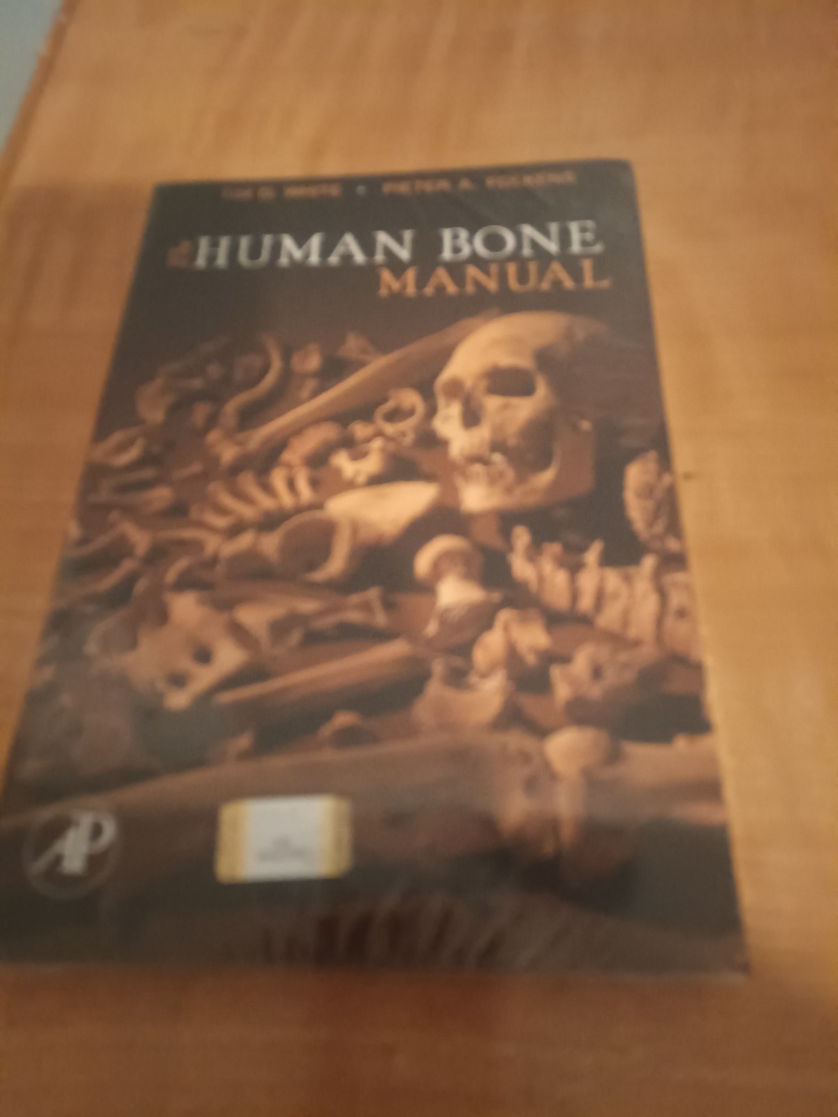 The Human Bone Manual by White, Folkens New 9780120884674 Fast Free Shipping.=