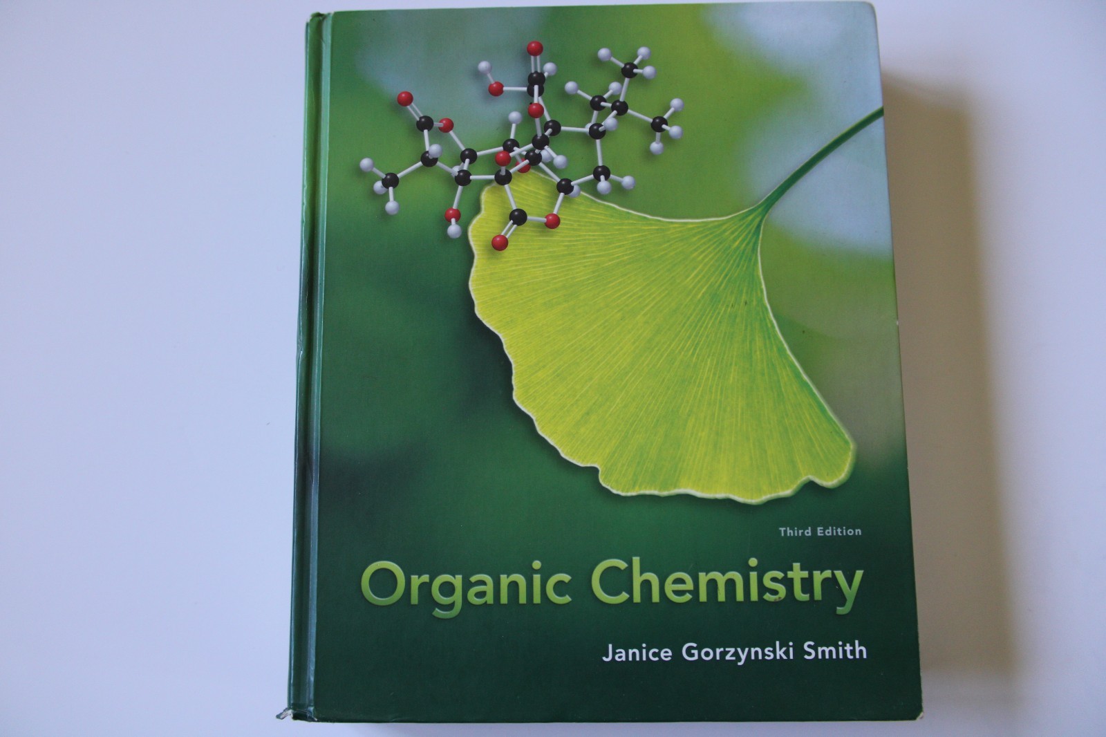 Organic Chemistry by Janice Gorzynski Smith 2011 Hardcover Third Edition Pre-own