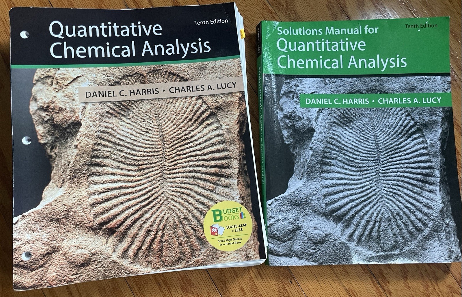 Quantitative Chemical Analysis by Daniel Harris and Charles Lucy (2019, books)