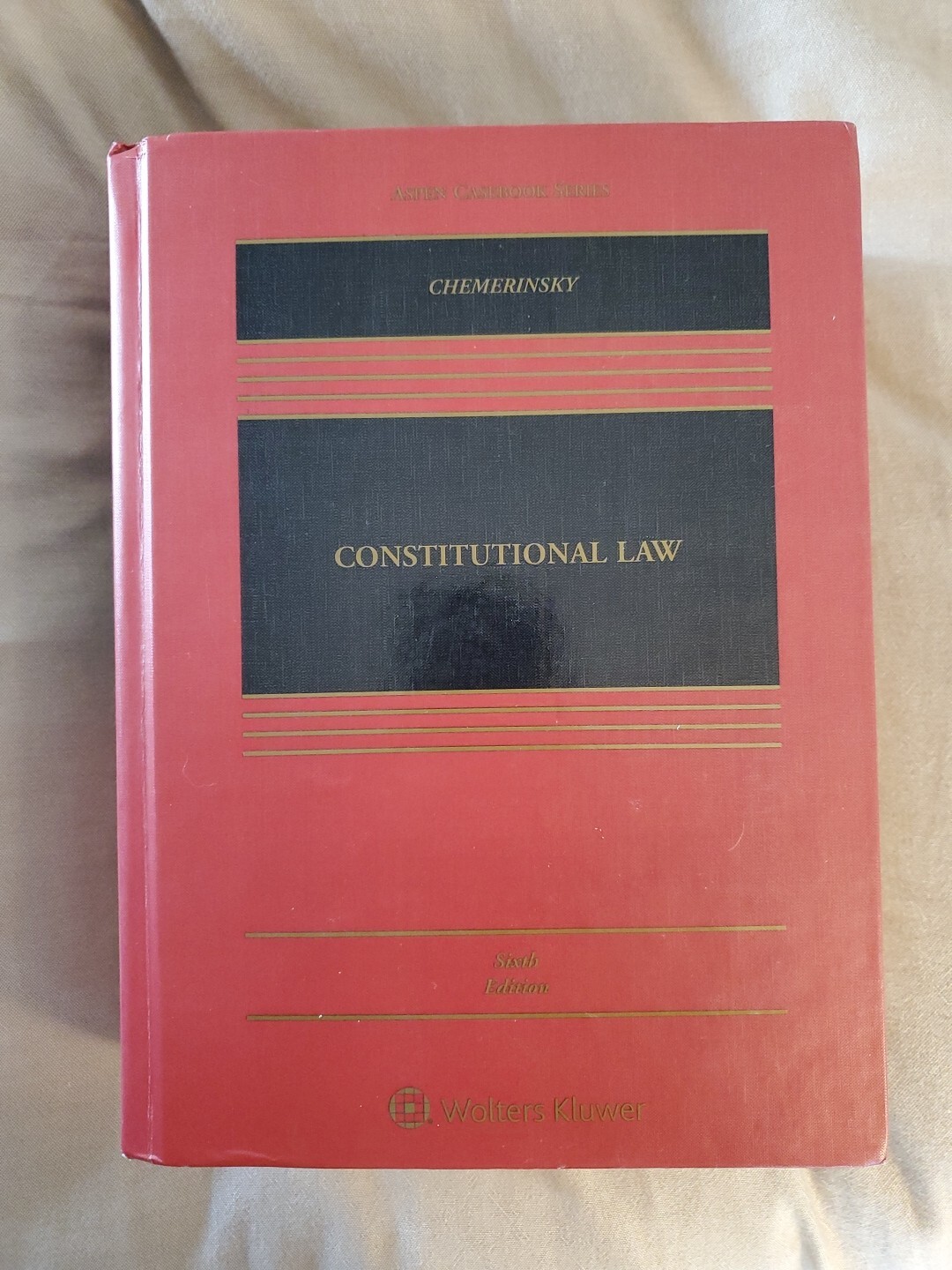 Aspen Casebook Ser.: Constitutional Law by Erwin Chemerinsky (2019, Book, Other)