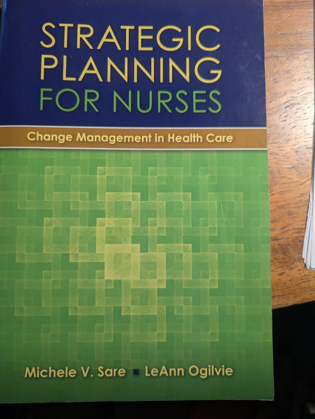 Strategic Planning for Nurses : Change Management in Health Care, Paperback b…