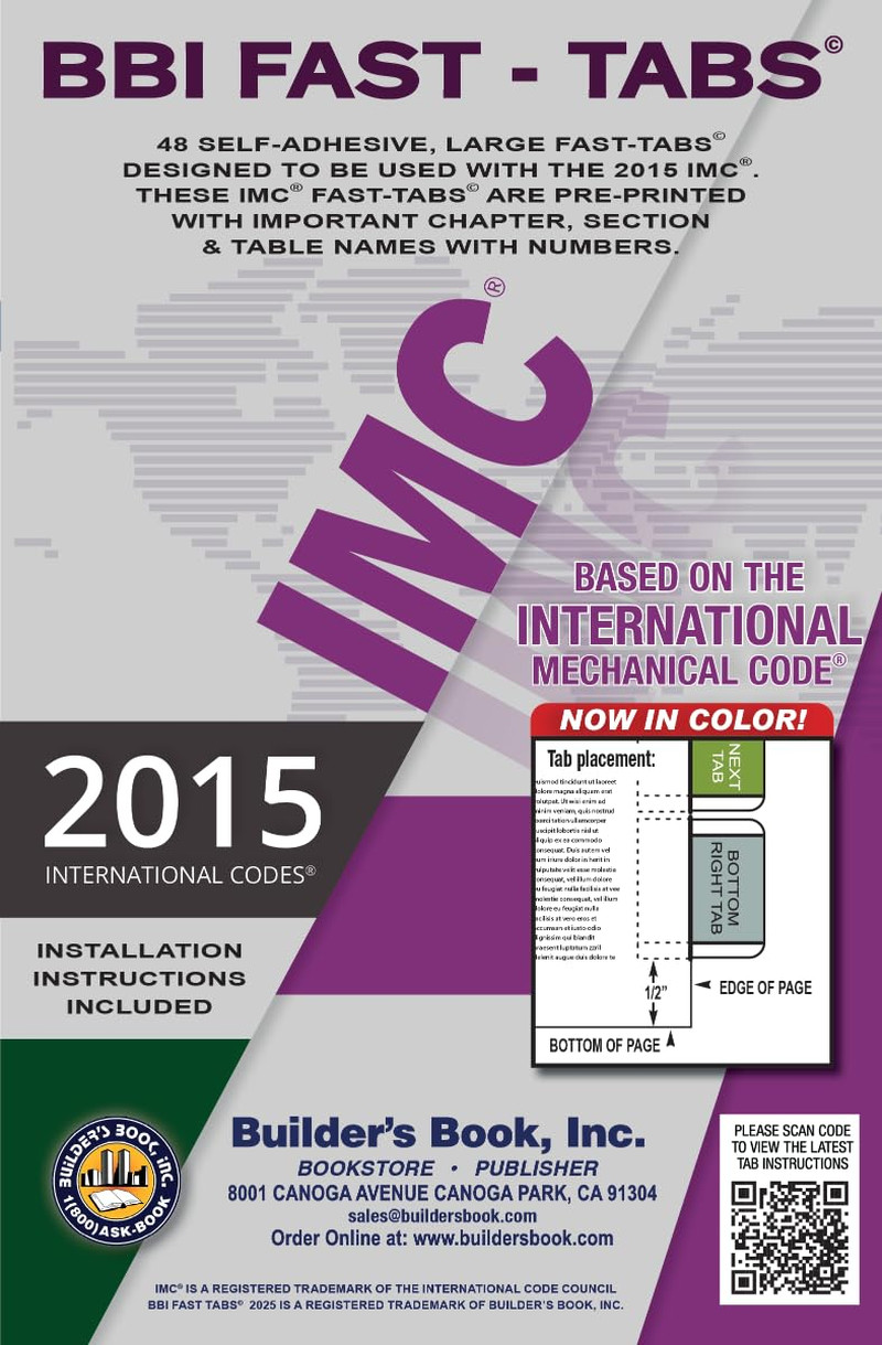 2015 International Mechanical Code Fast-Tabs