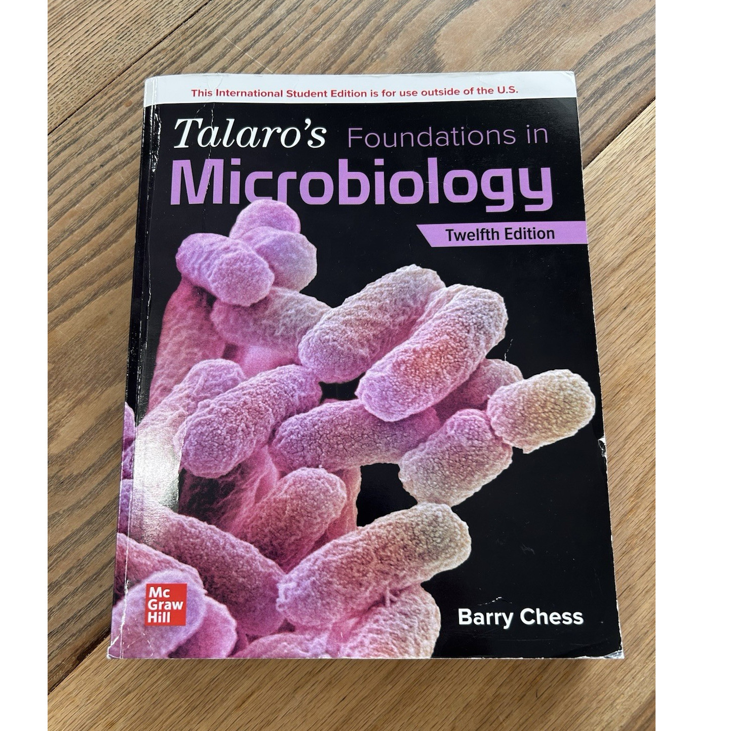Talaro’s Foundations in Microbiology 12th Edition. Paperback.