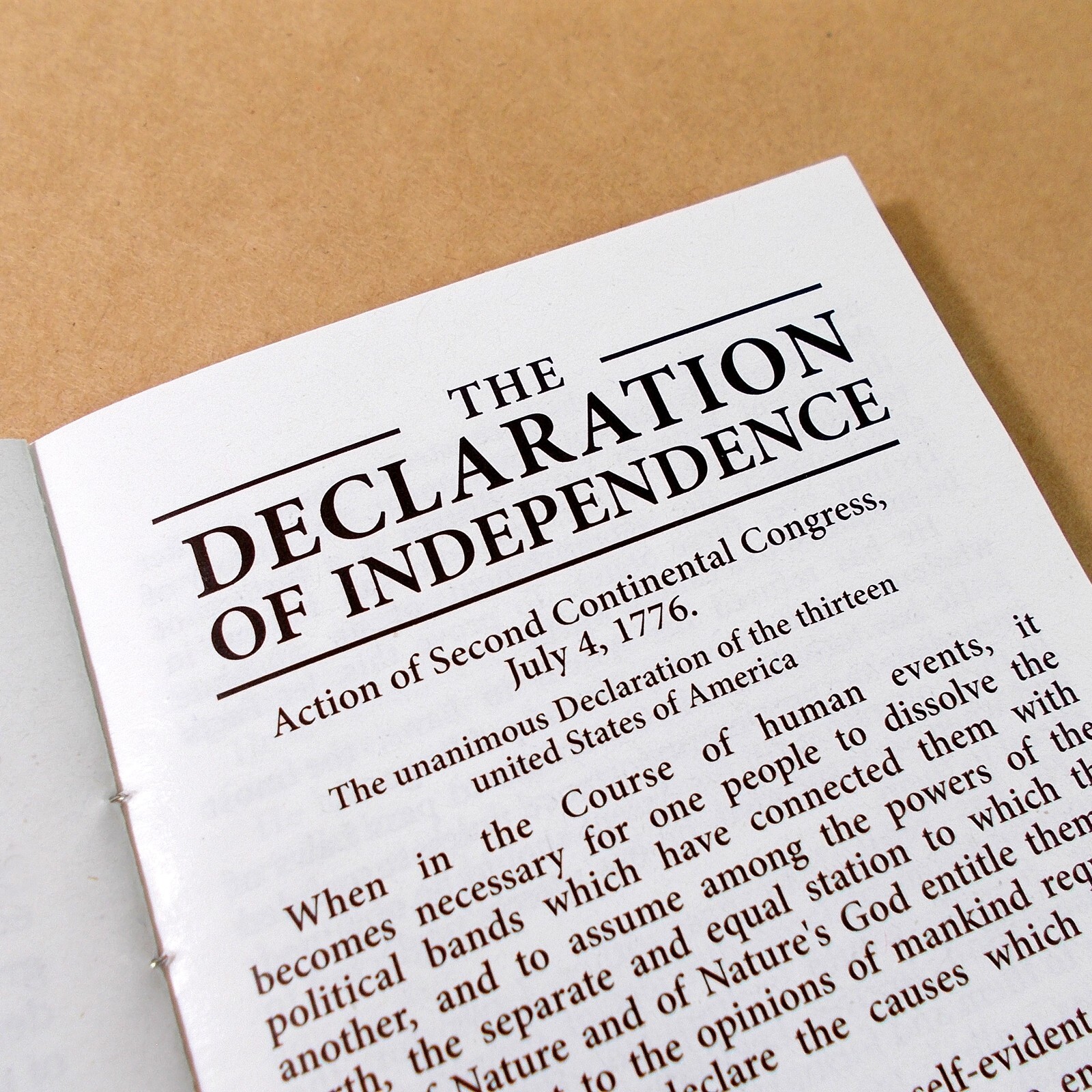 5 COPIES! U.S. Pocket Constitution, Declaration of Independence, Bill of Rights