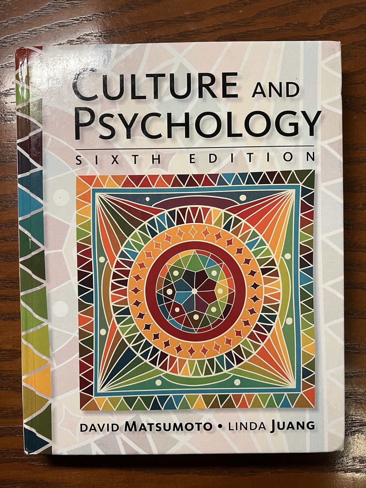 Culture and Psychology by David Matsumoto and Linda Juang (2016, Hardcover)