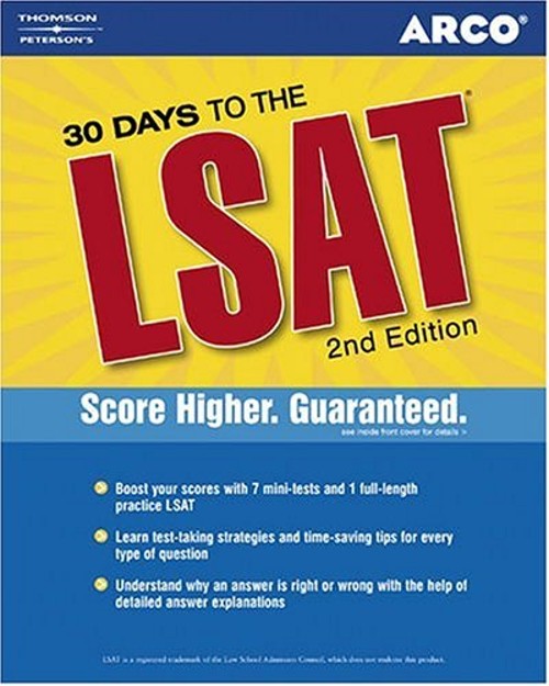30 Days to the LSAT Paperback Mark Alan, O’Toole, Frederick J. St