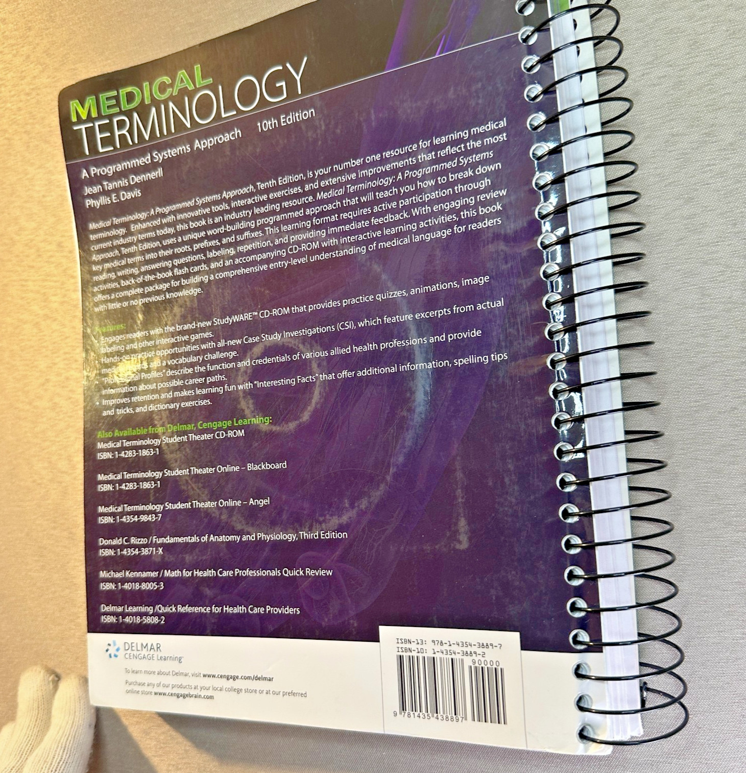 Medical Terminology Programmed Systems Approach 10th Edition Spiral CD-ROM