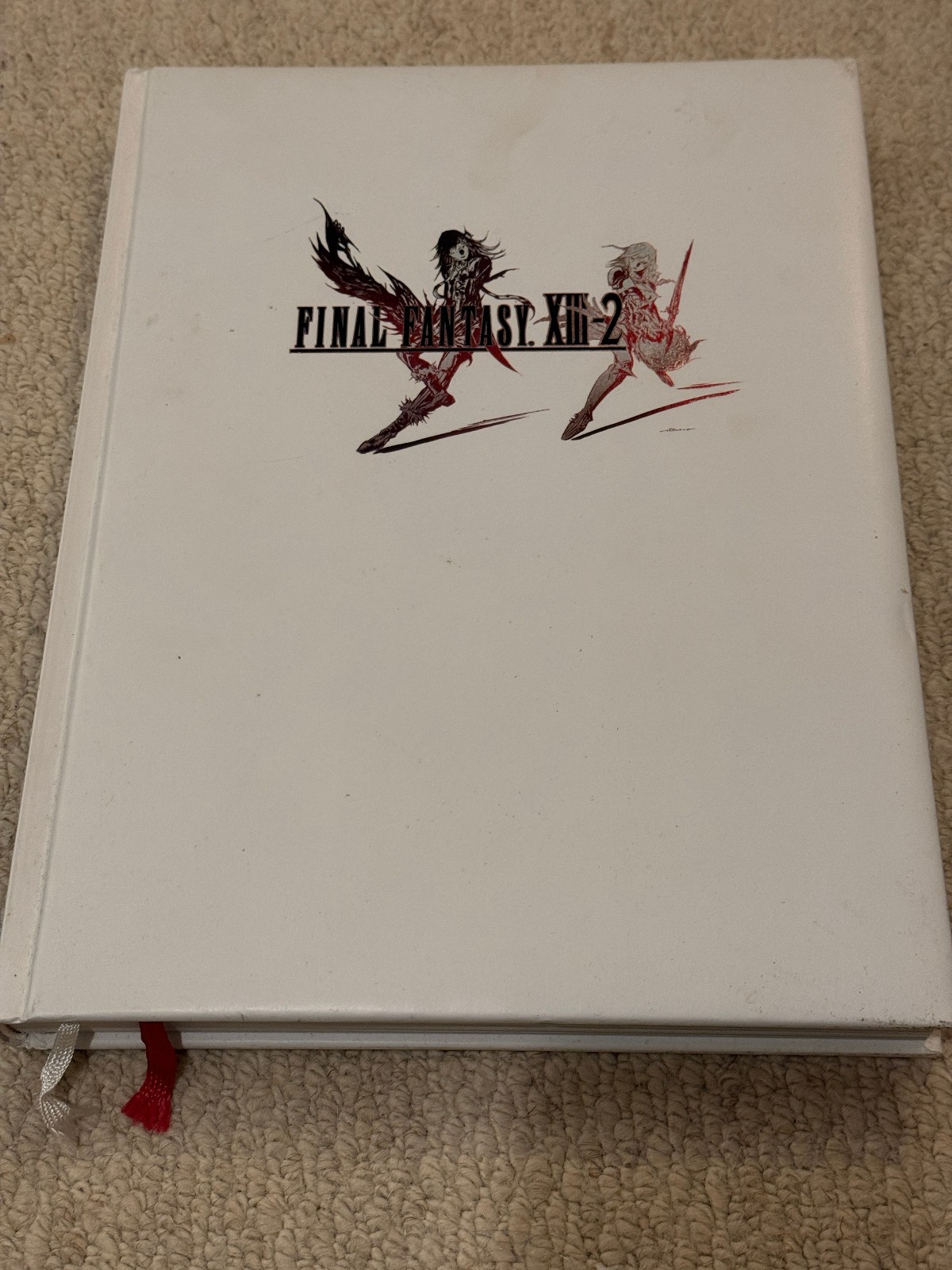 Final Fantasy XIII-2 (13-2) Collector’s Edition Strategy Game Guide Hardback
