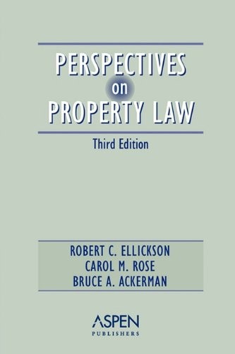 Perspectives on Property Law – ACCEPTABLE