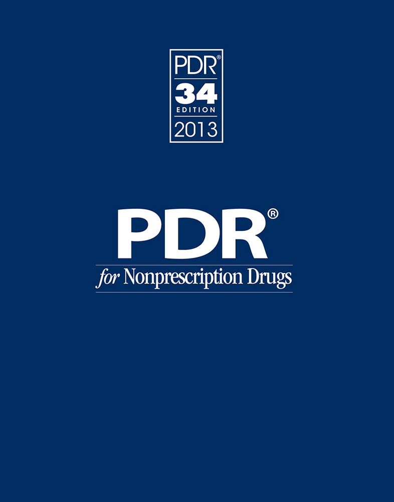 PDR for Nonprescription Drugs 2013