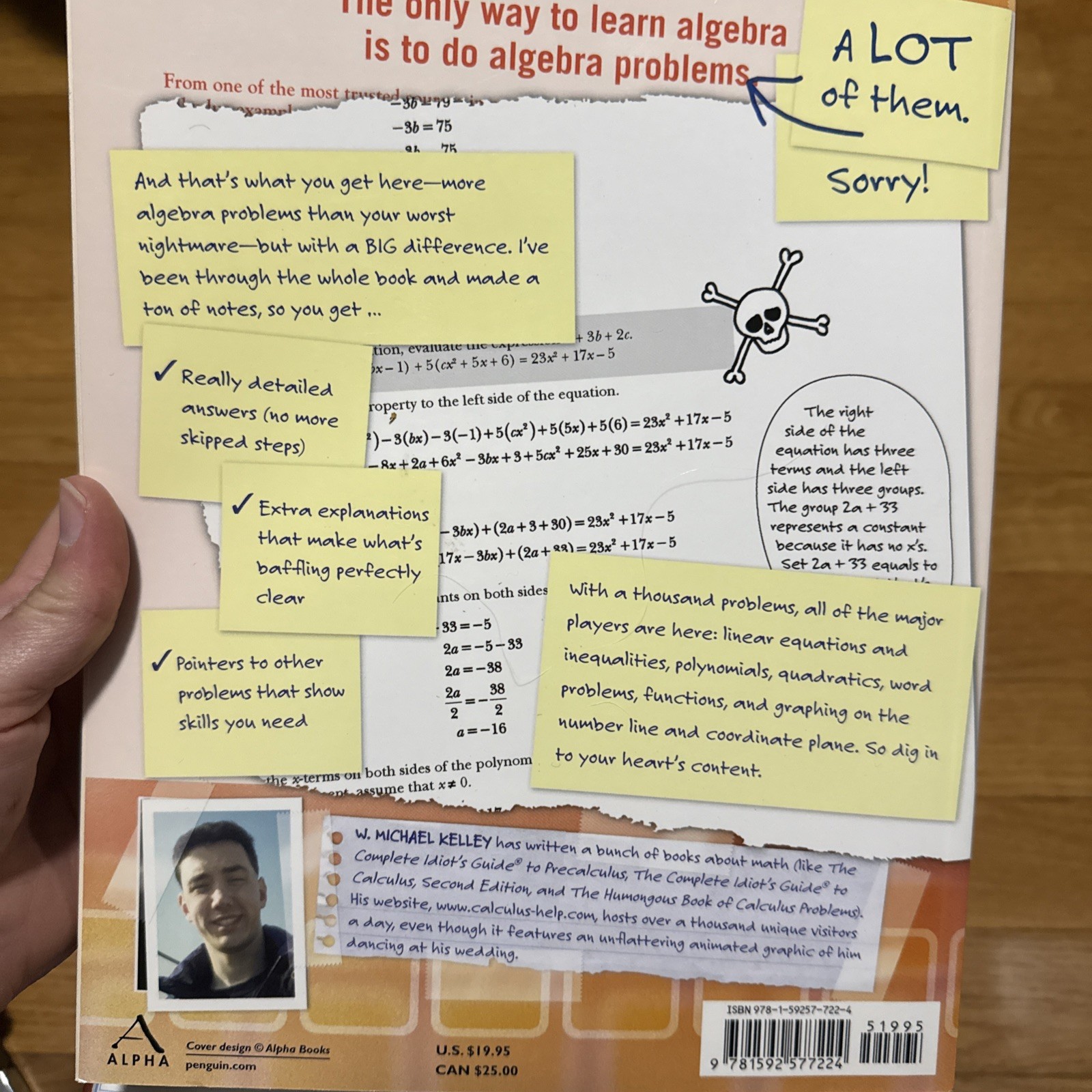 The Humongous Book of Algebra Problems (Humongous Books)