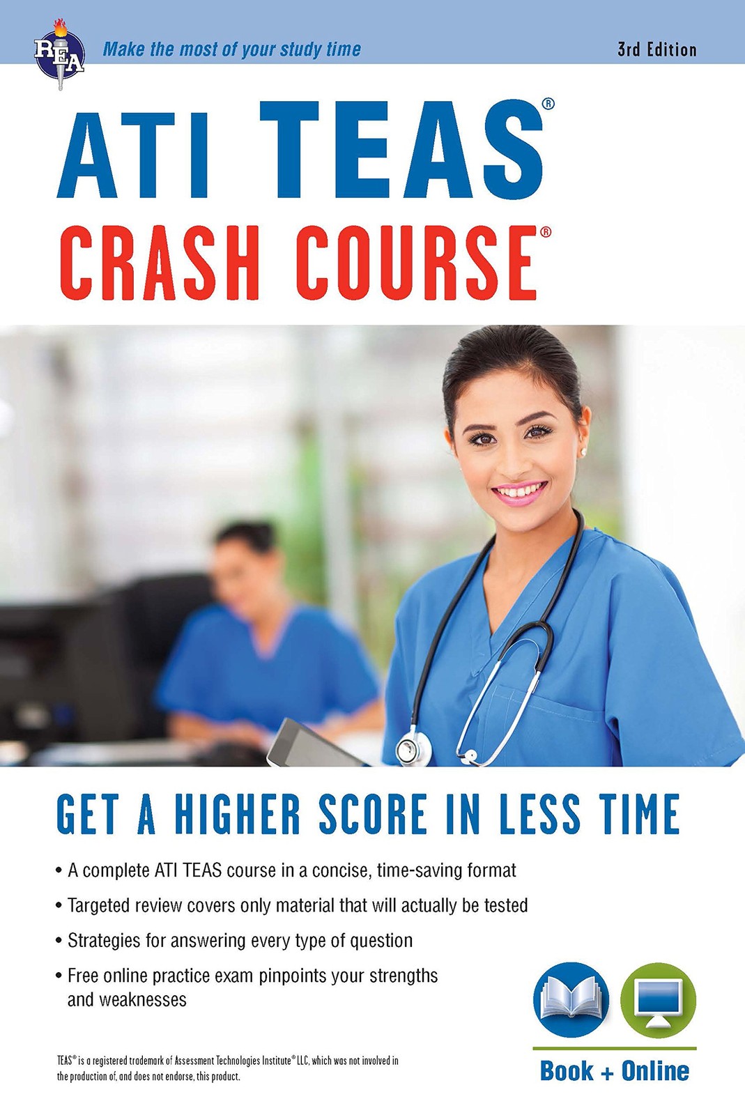 ATI TEAS Crash Course® Book + Online: Get a Higher Score in Less Time (Nurs…