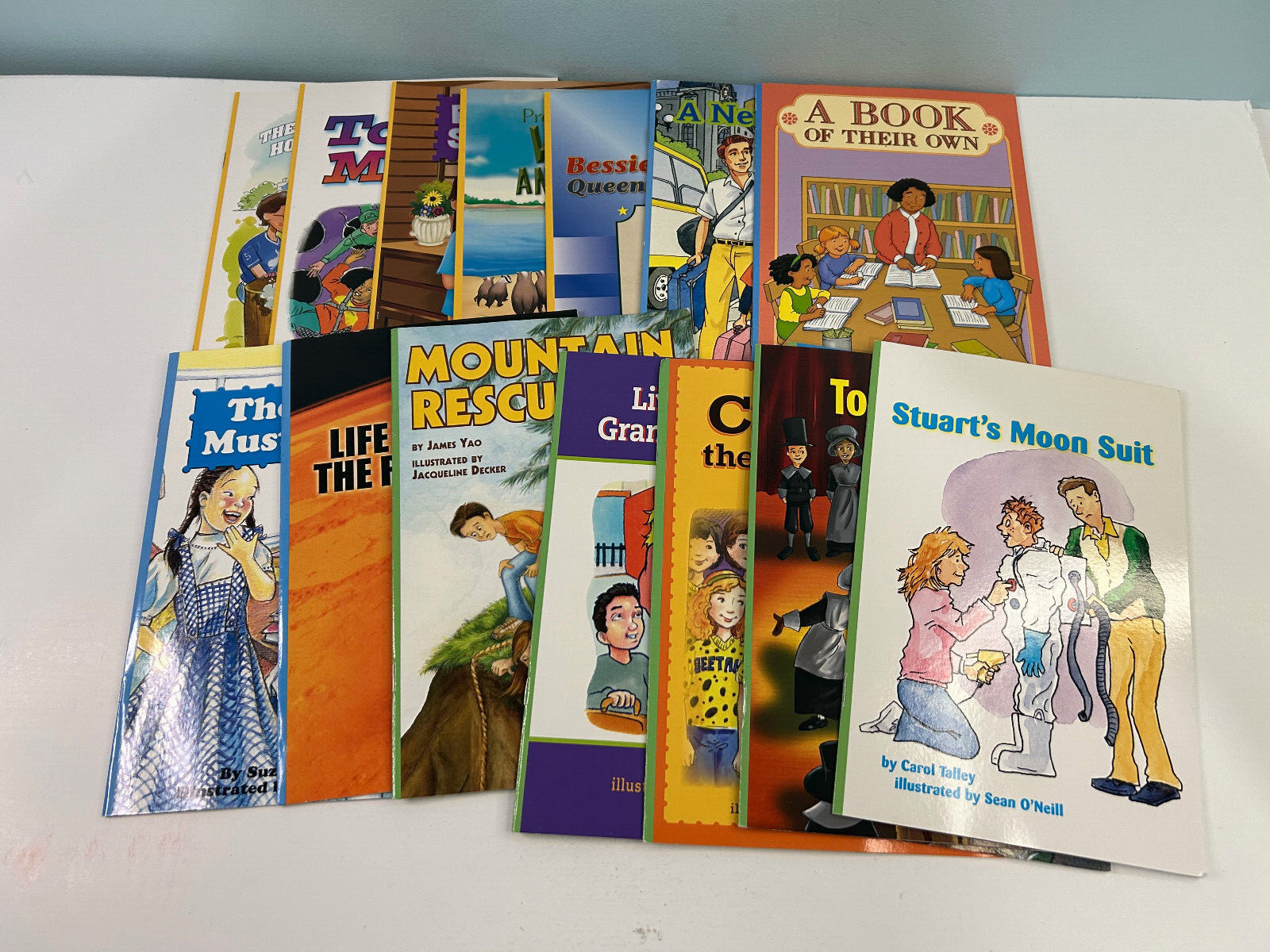 Lot of 14 Pearson Scott Foresman Reading Street Books Educational 4th & 5th