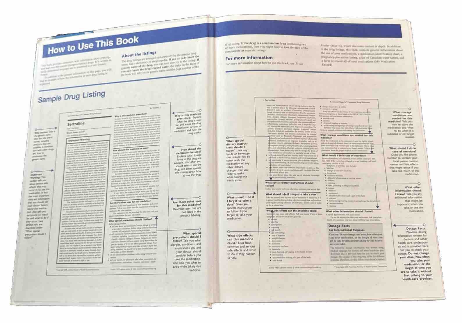 Consumer Drug Reference 2008 Consumer Drug Reference – Hardcover