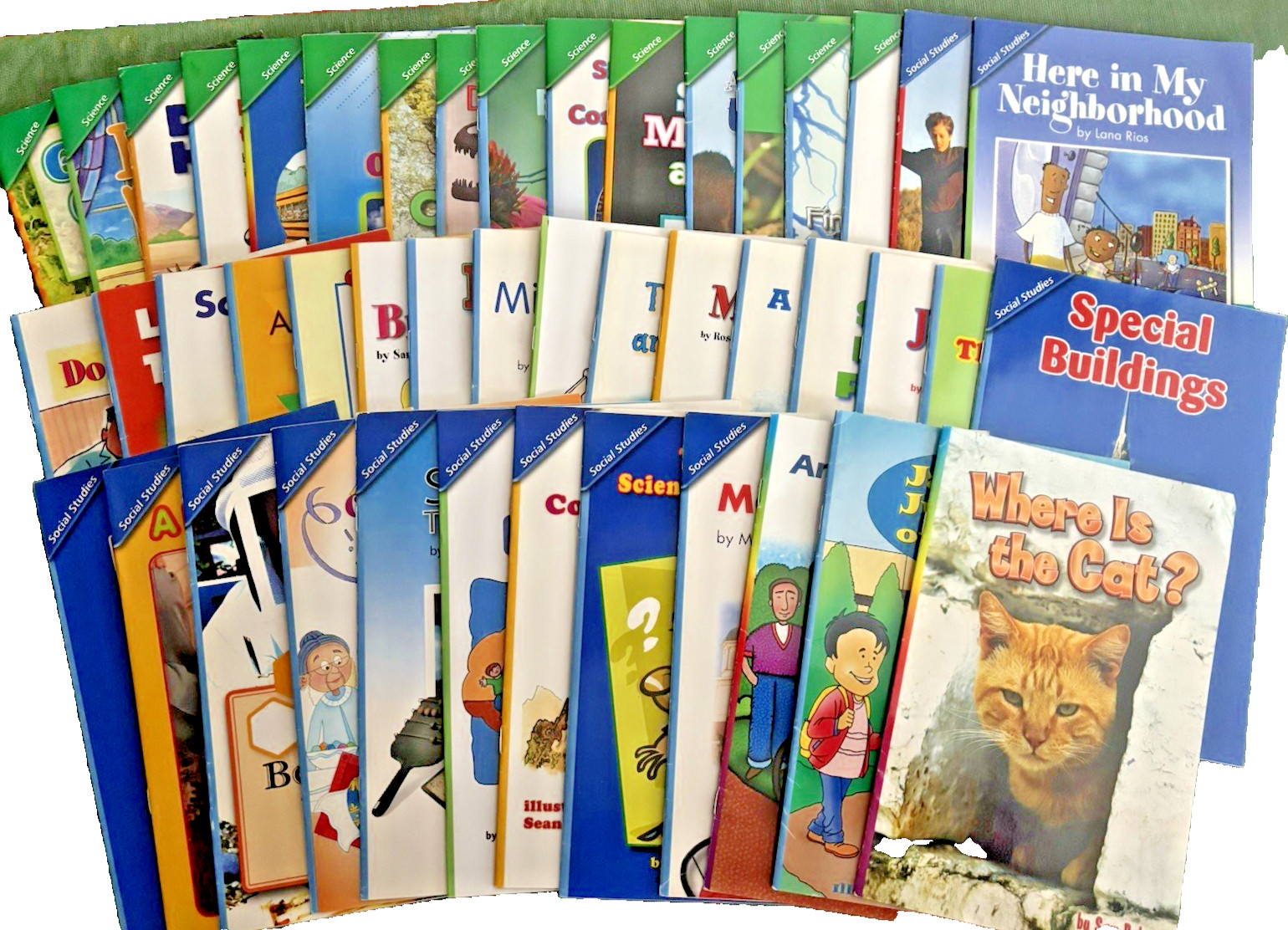 Scott Foresman Reading Street Kids lot 45 Books 1st Grade Beginning Readers