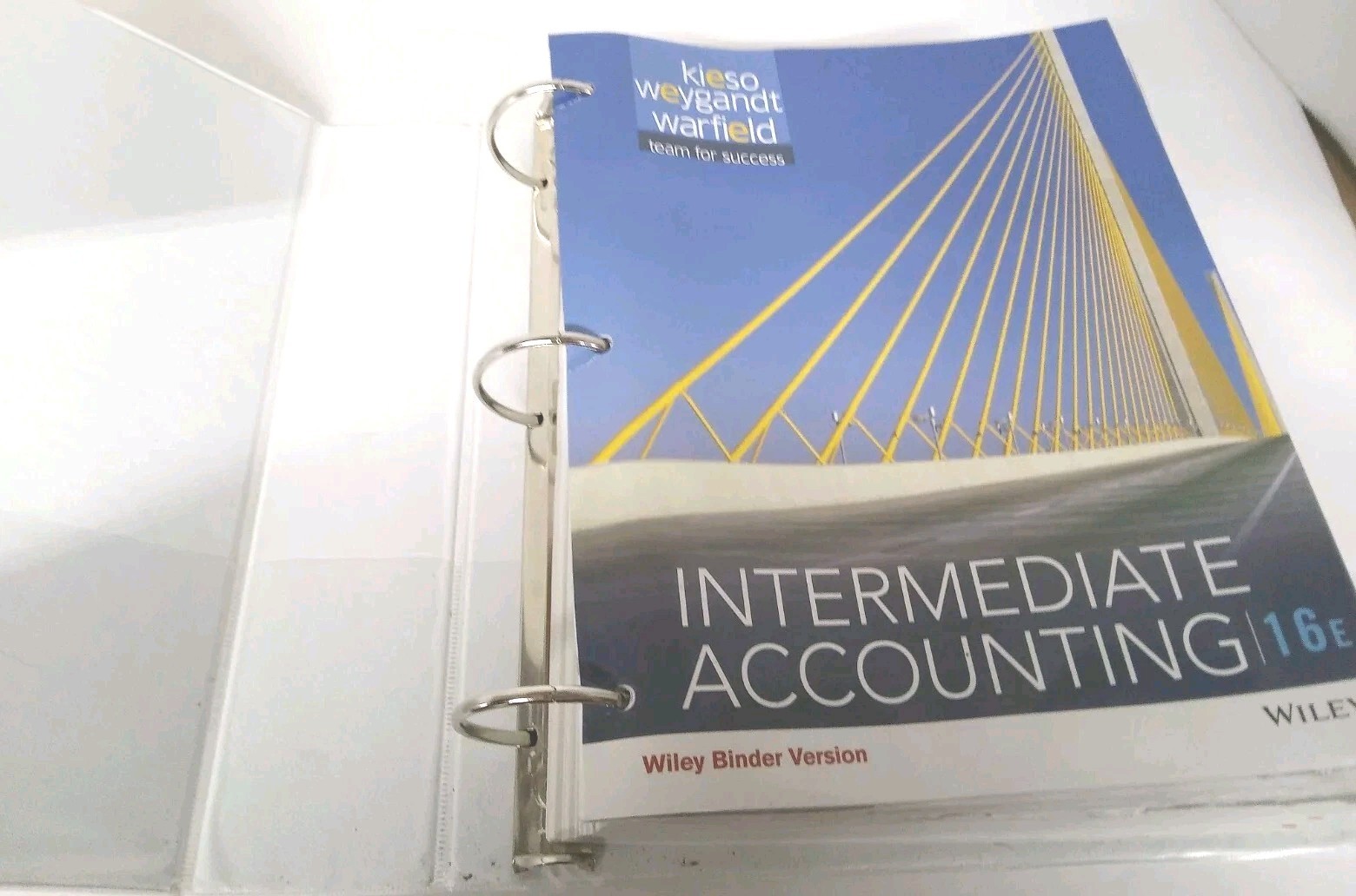 Intermediate Accounting by Donald E. Kieso, 16E Loose-leaf Textbook