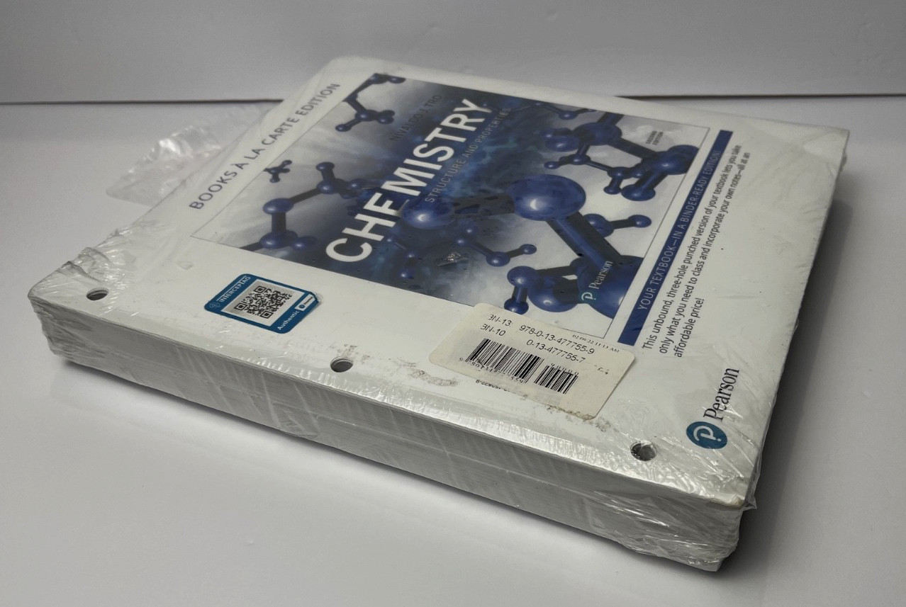 Chemistry Pearson Structure & Properties 2nd Edition Nivaldo J Tro. NEW