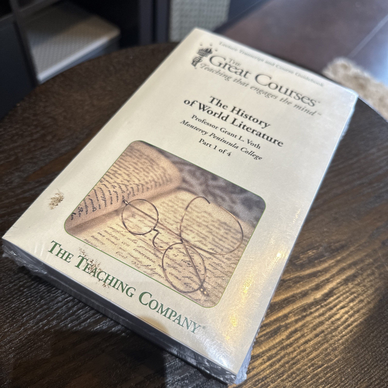 The History of World Literature (4 volumes) (The Great courses) by Grant L. Voth
