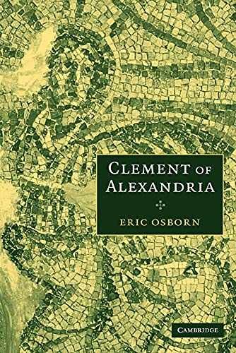 Clement of Alexandria (Volume 0) – Paperback, by Osborn Eric – Very Good