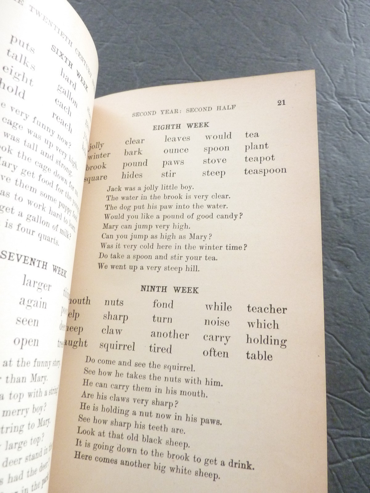 Twentieth Century Spellers Felter & Eginton 1905 Book 1