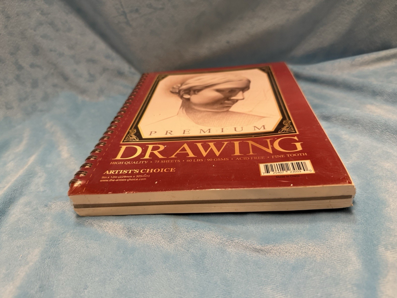 SEALED🖌️ PREMIUM DRAWING: 75 SHEETS 60 LBS 90 GSMS ACID FREE 2 PACK Sketch Book