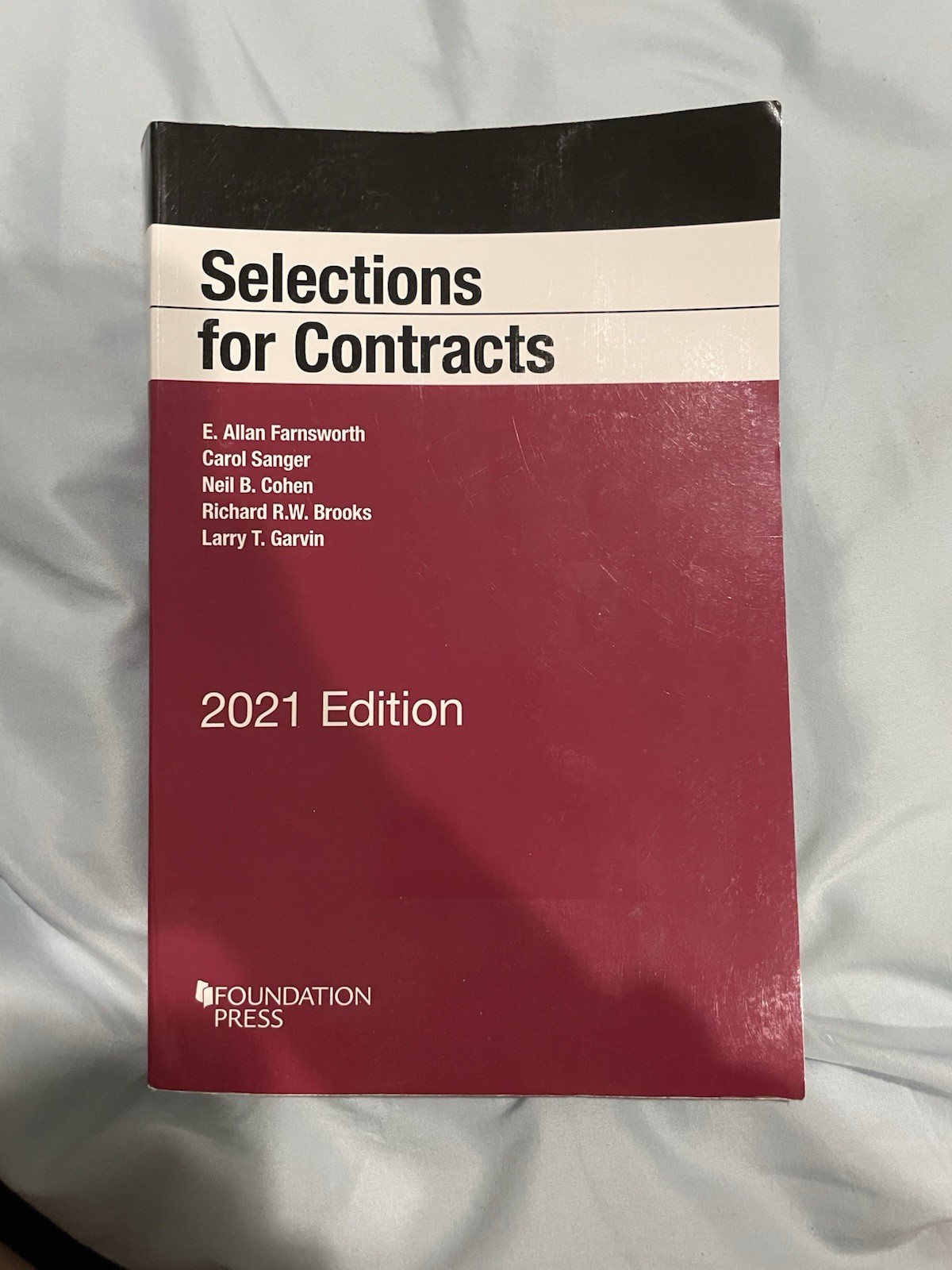 Selections For Contracts, 2021 Edition – NEW (Farnsworth, Sanger, Cohen, Brooks)