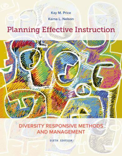 Planning Effective Instruction: Diversity Responsive Methods and Management (Min