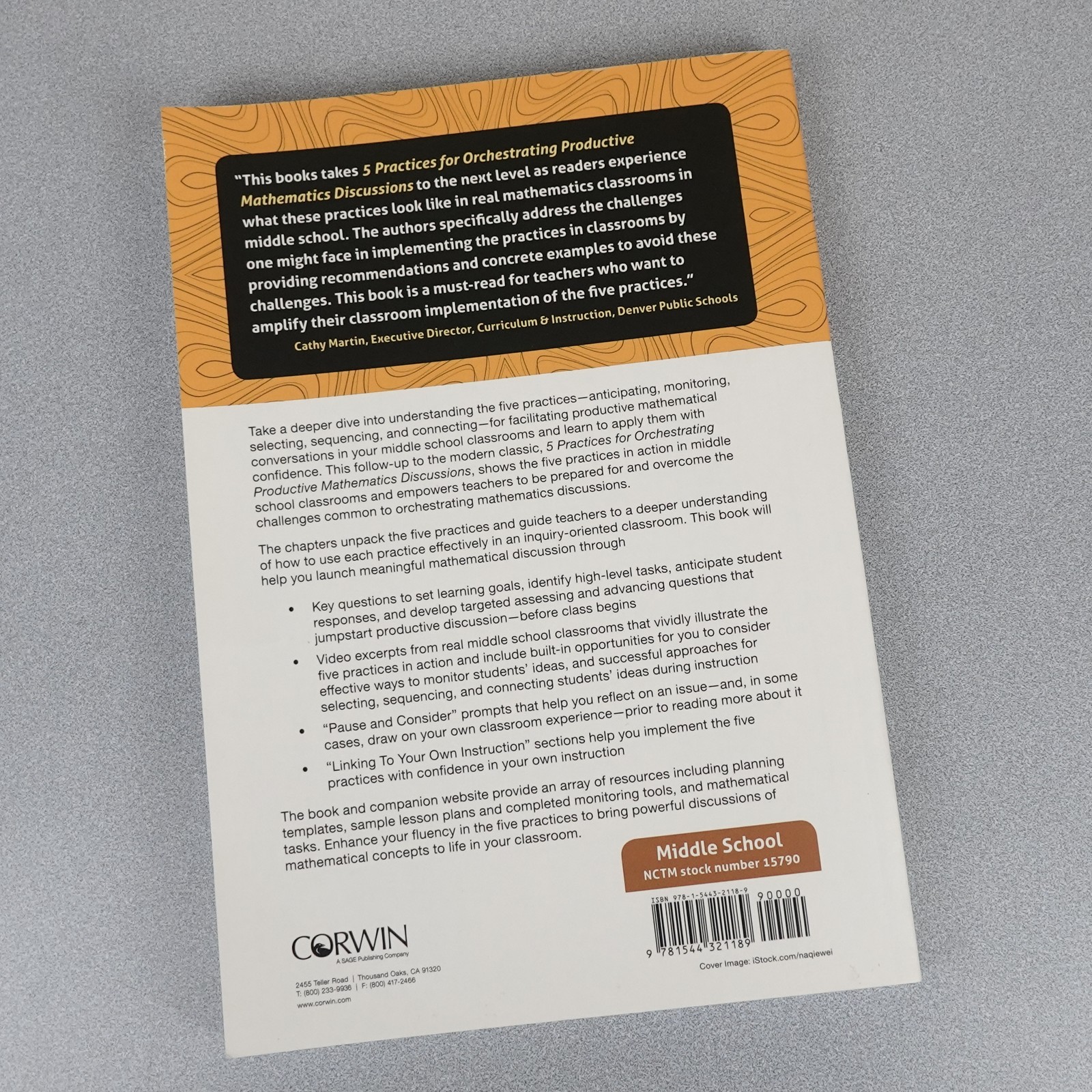The 5 Practices in Practice Smith Sherin Math Education Middle School Softcover