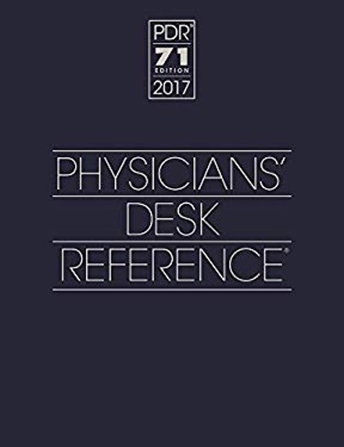 2017 Physicians Hardcover PDR Staff