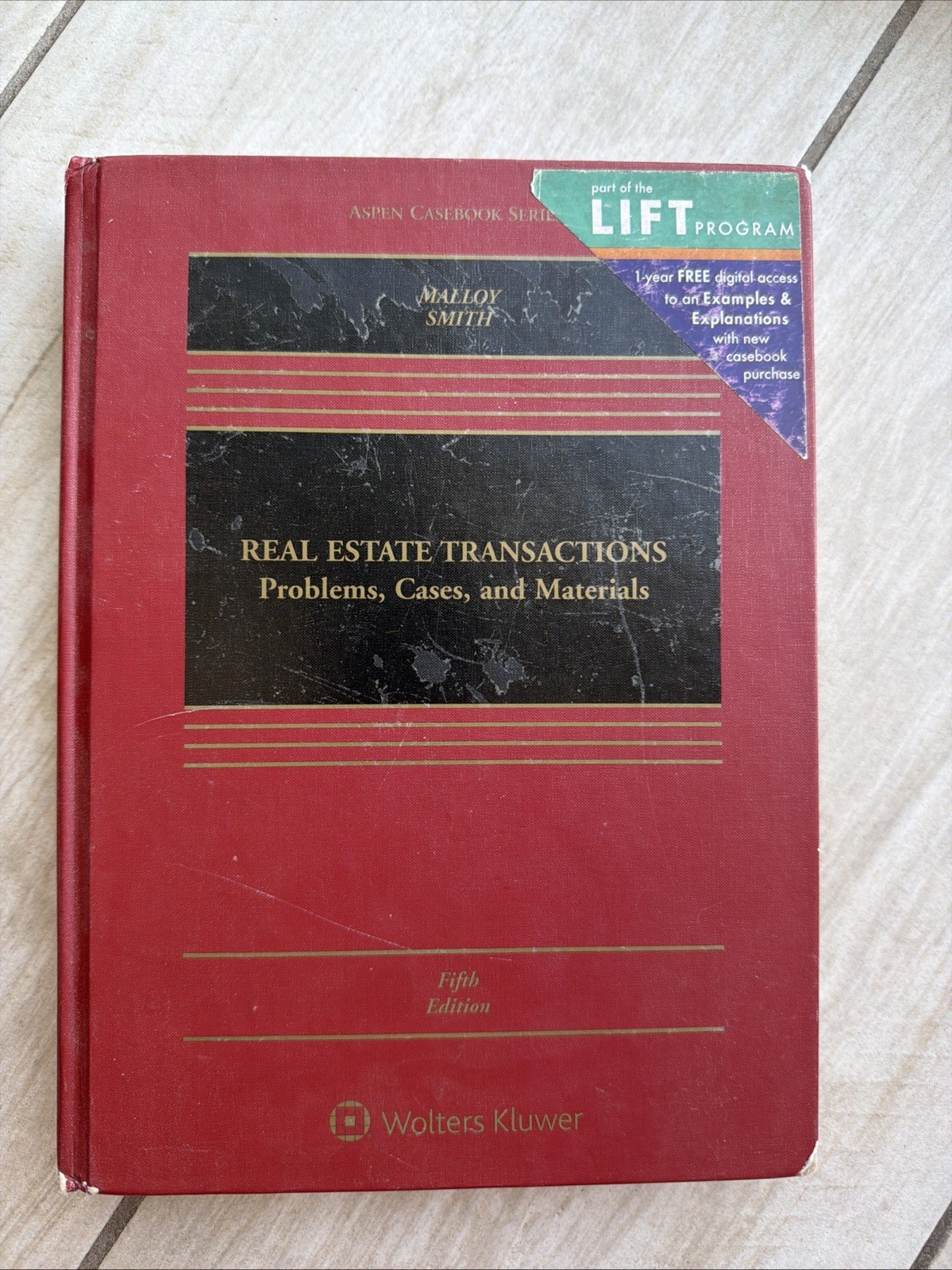 Aspen Casebook Ser.: Real Estate Transactions Problems, Cases, and Materials by