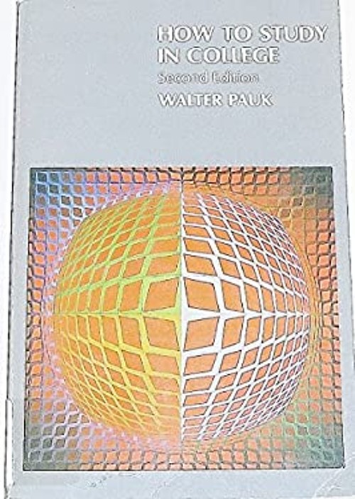 How to Study in College Paperback Walter Pauk