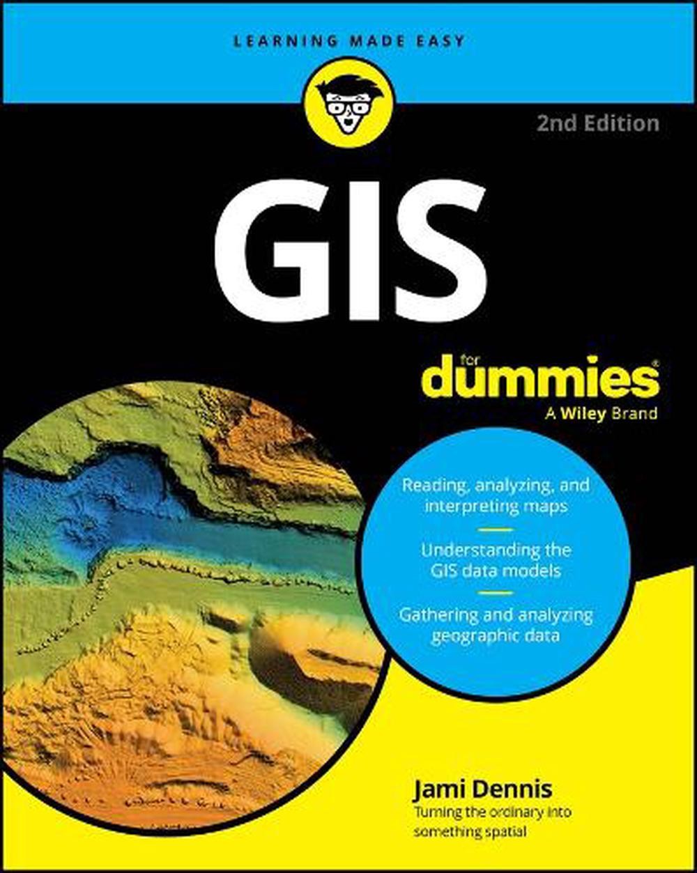 GIS For Dummies by Jami Dennis Paperback Book