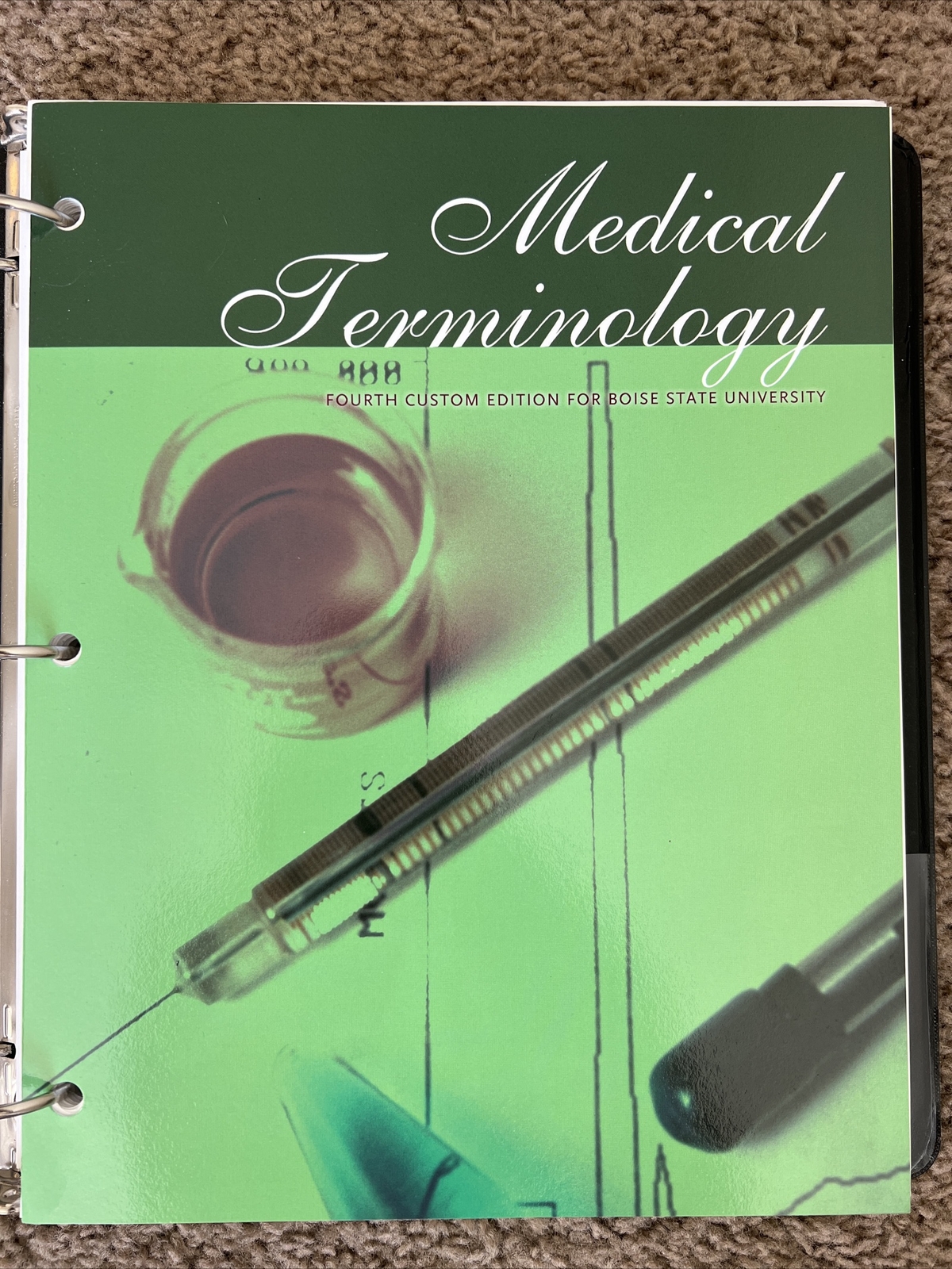 Medical Terminology Textbook- 4th Ed. for College / University Level- *LIKE NEW*