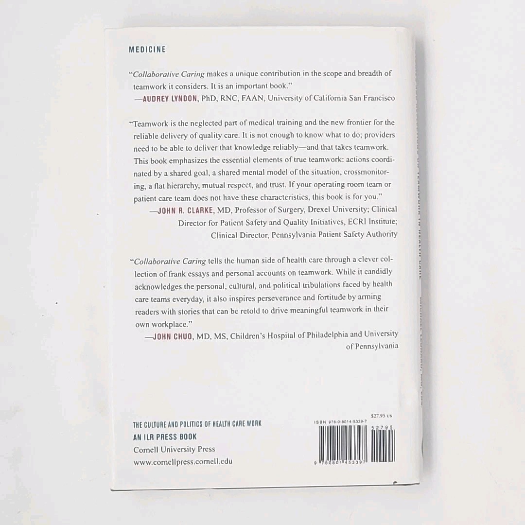 Collaborative Caring Edited By Gordon, Feldman, and Leonard FIRST EDITION Book