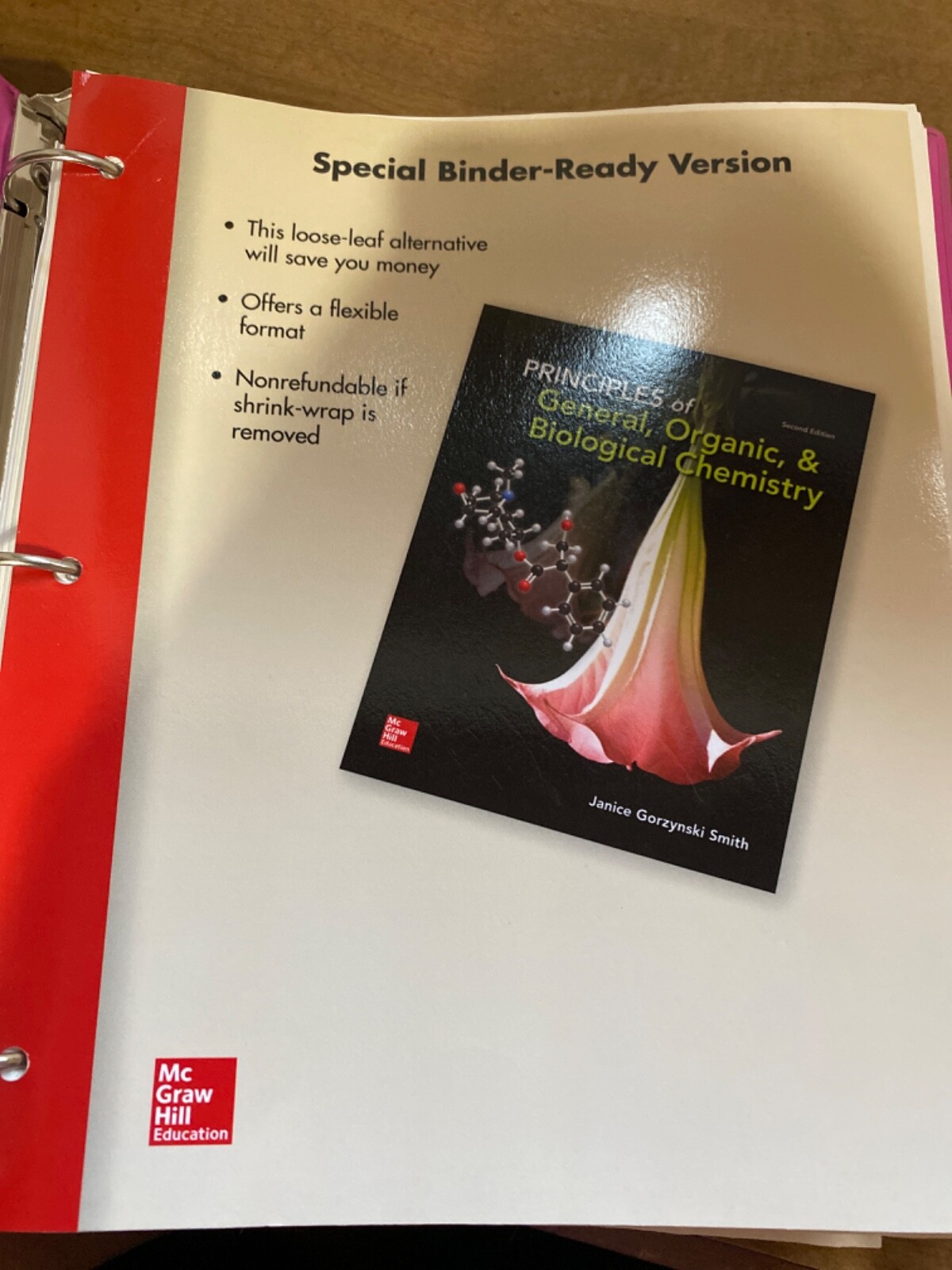 Principles of General, Organic, & Biological Chemistry by Janice Gorzynski Smith