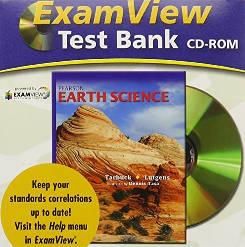 PRENTICE HALL EARTH SCIENCE EXAMVIEW CTB **Mint Condition**