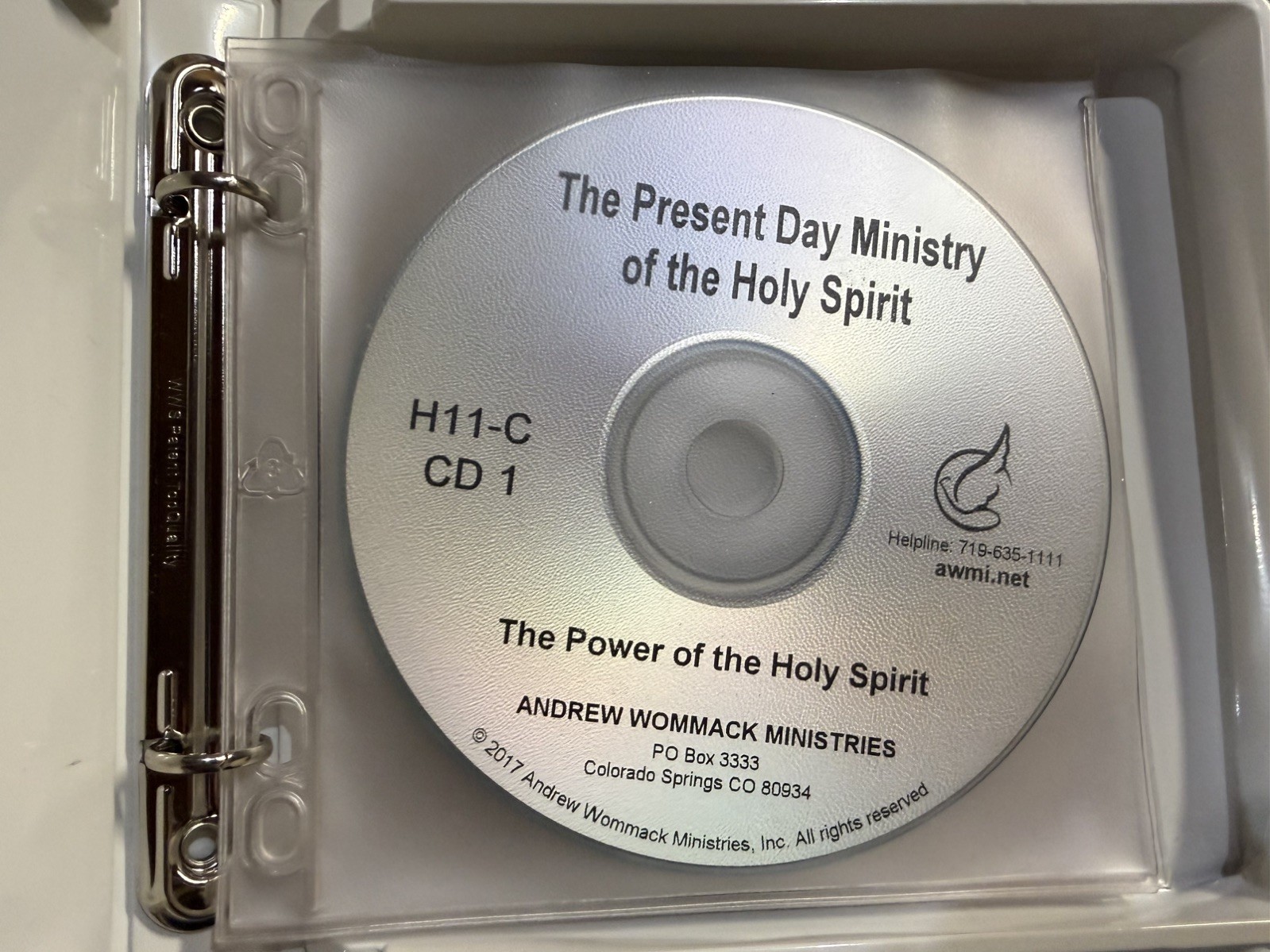 Christian The Present-Day Ministry of the Holy Spirit Jesus Wommack CD Audiobook