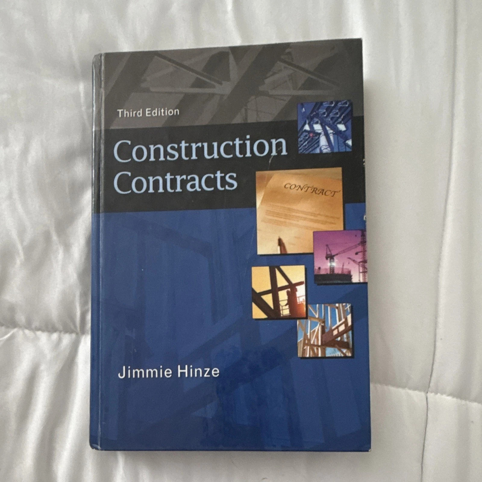 McGraw-Hill Construction Contracts 3rd Ed Jimmie Hinze Hardcover 2011