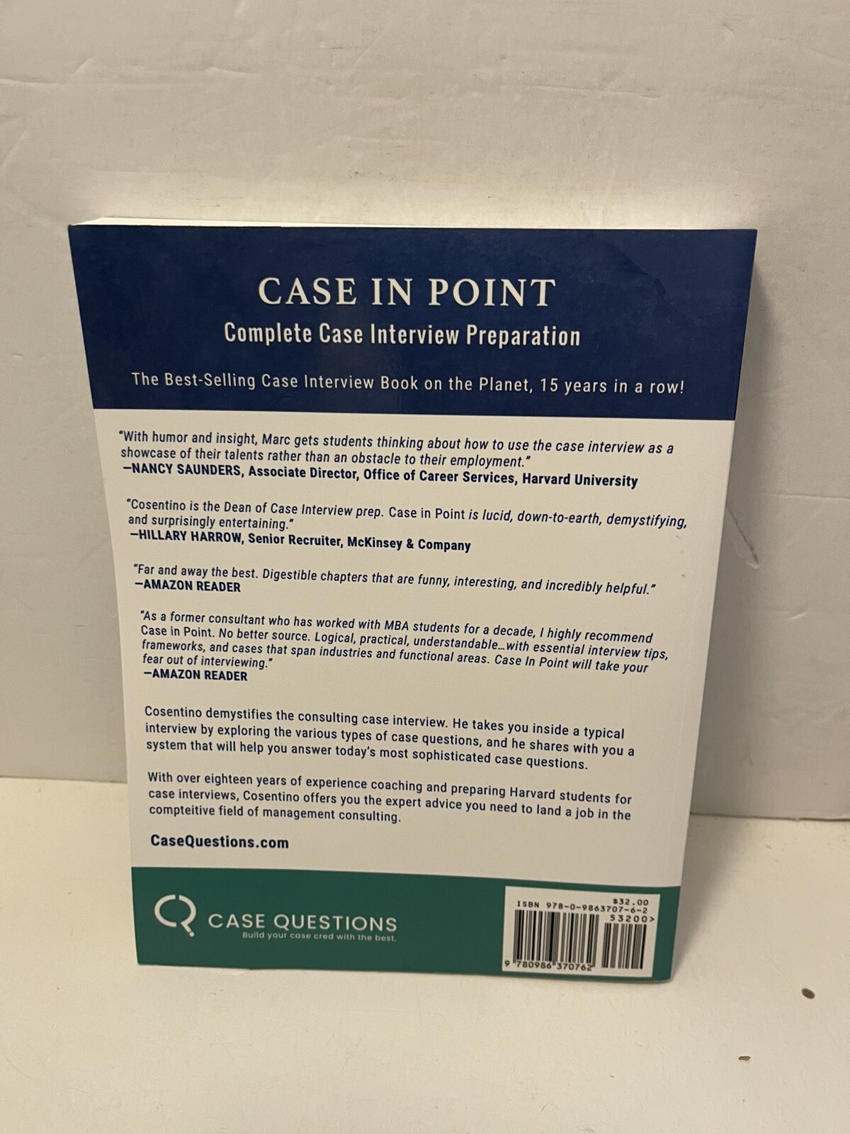 Case in Point 11 : Complete Case Interview Preparation by Marc P. Cosentino…