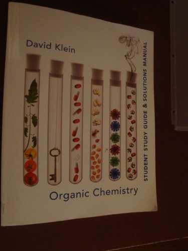 Student Study Guide and Solutions – Paperback, by Klein David R. – Acceptable
