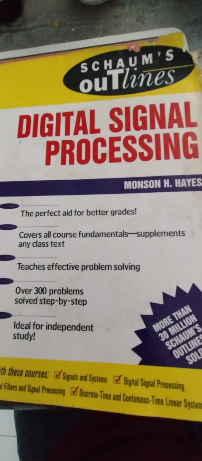 Schaum’s Ser.: Schaum’s Outline of Digital Signal Processing by Monson H. Hayes