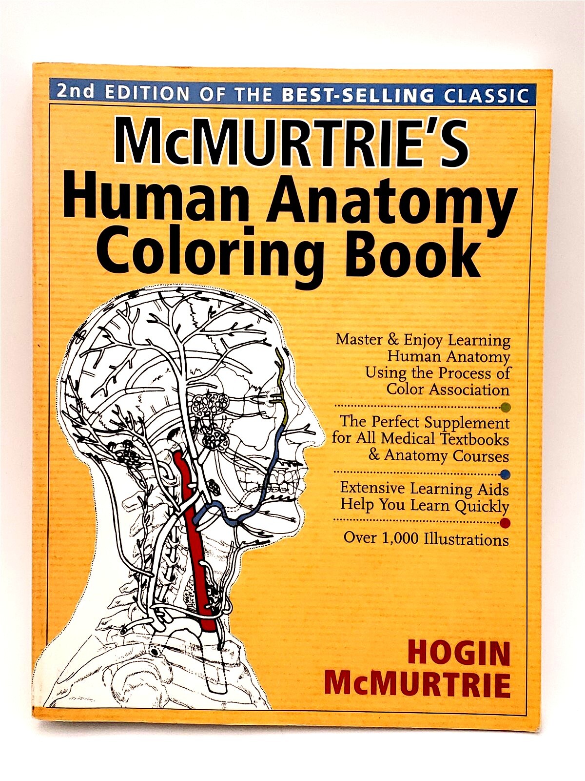 McMurtrie’s Human Anatomy Coloring Book – 2nd Edition