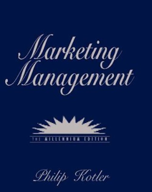 Marketing Management : Millennium Edition Hardcover Philip Kotler