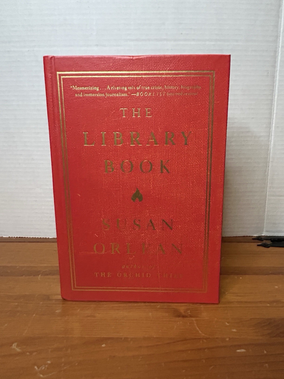 Library Book by Susan Orlean (2018, Hardcover) First Edition Sixth Printing