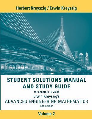 Advanced Engineering Mathematics, Volume 2: Chapters 13 – 25, Kreyszig, Erwin,Kr