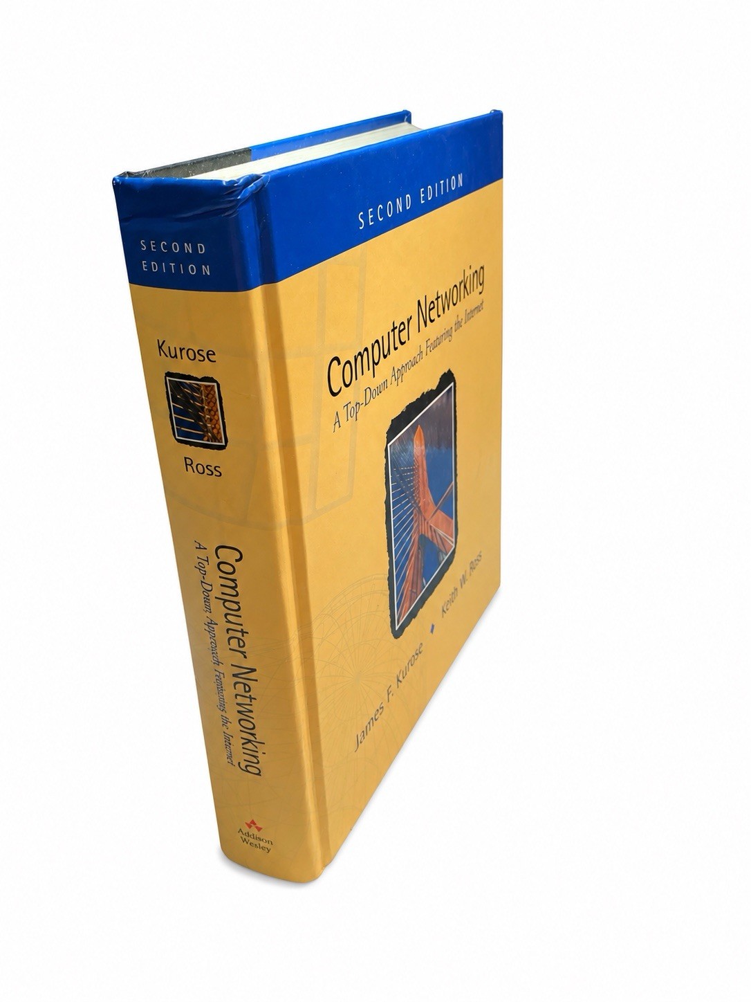 Computer Networking: A Top-Down Approach 2nd Ed Hardcover Kurose & Ross 2001